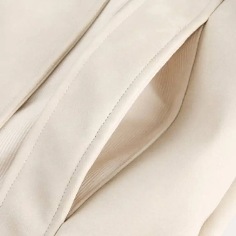 Fashionable Zipper Polyester Jacket-8