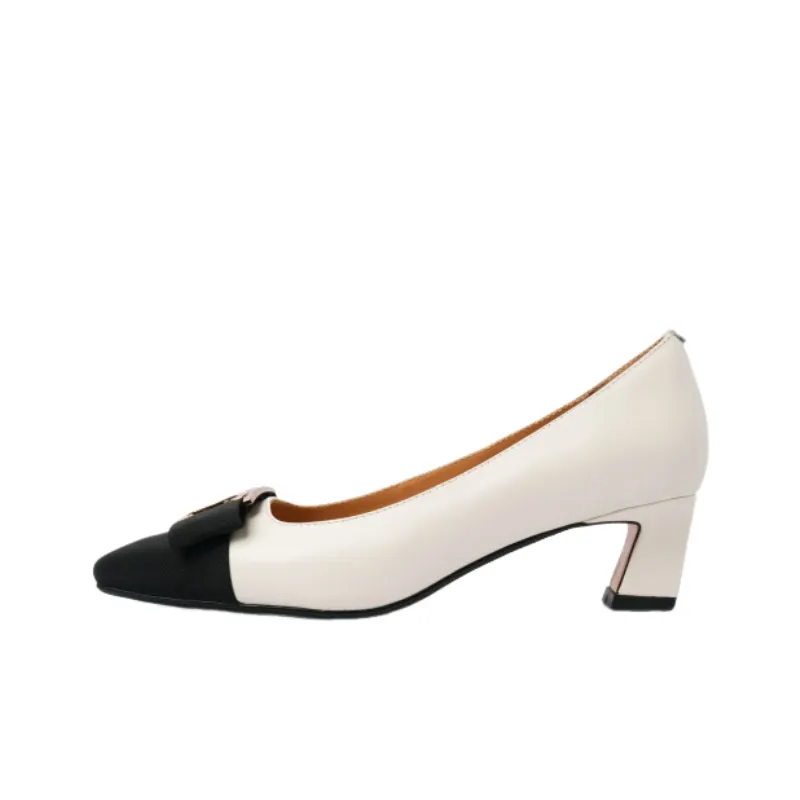 Simple Bow High Heels-0