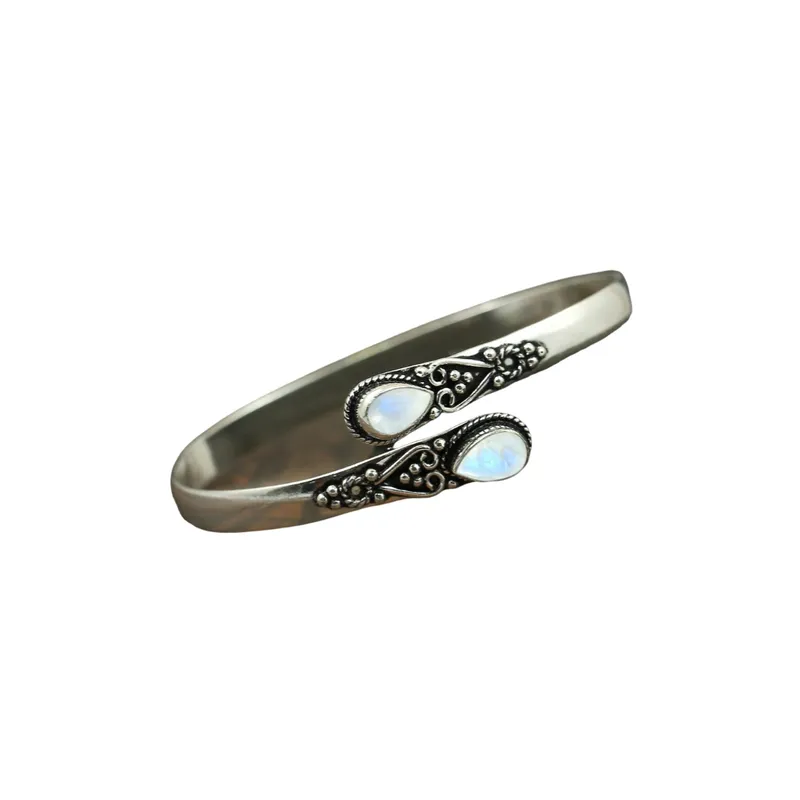 Retro Adjustable Agate Bracelet-2