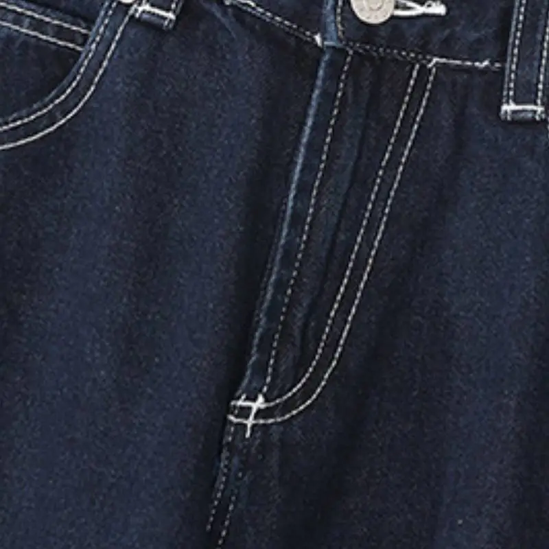 Retro Loose Jeans Women-4
