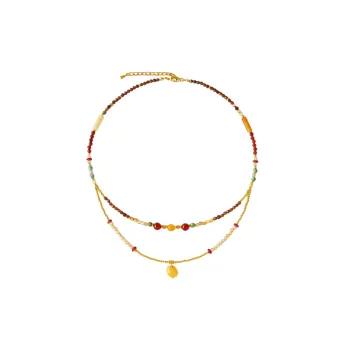 Fashionable Beaded Necklace