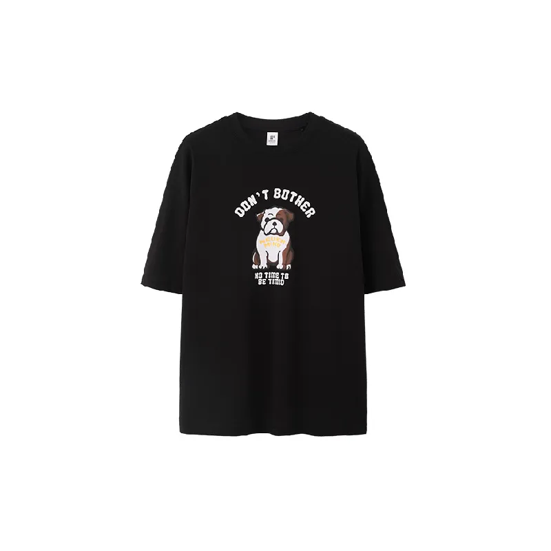 Street Loose 100% Cotton T Shirt-3