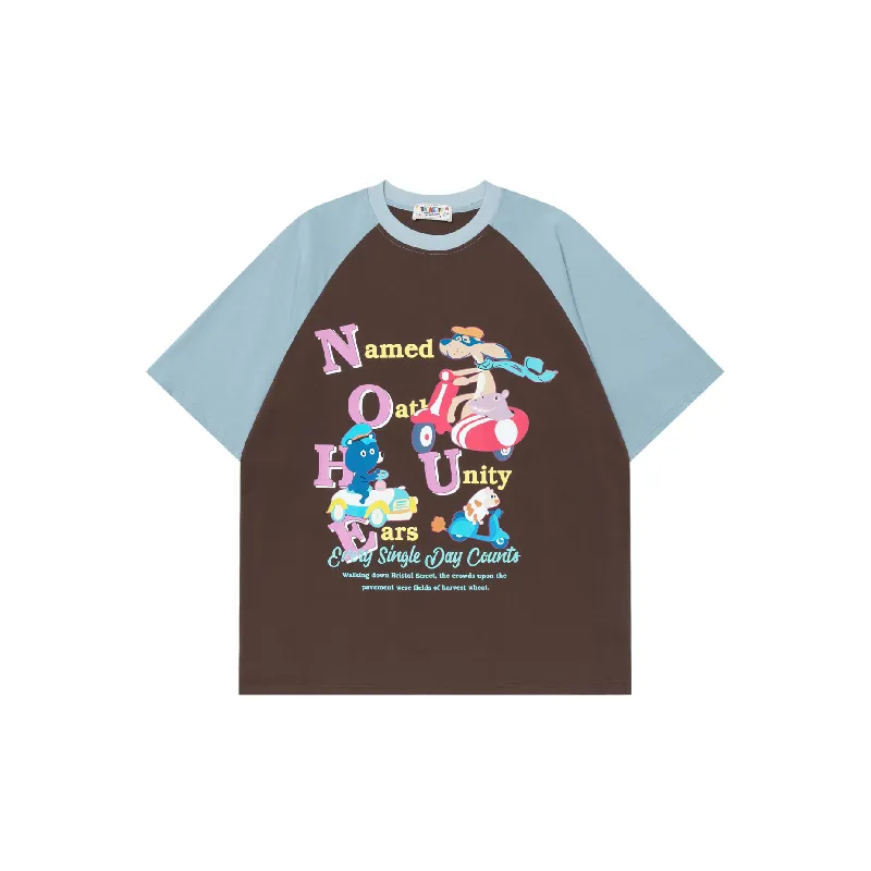 Retro Casual Cotton T Shirt Unisex-0