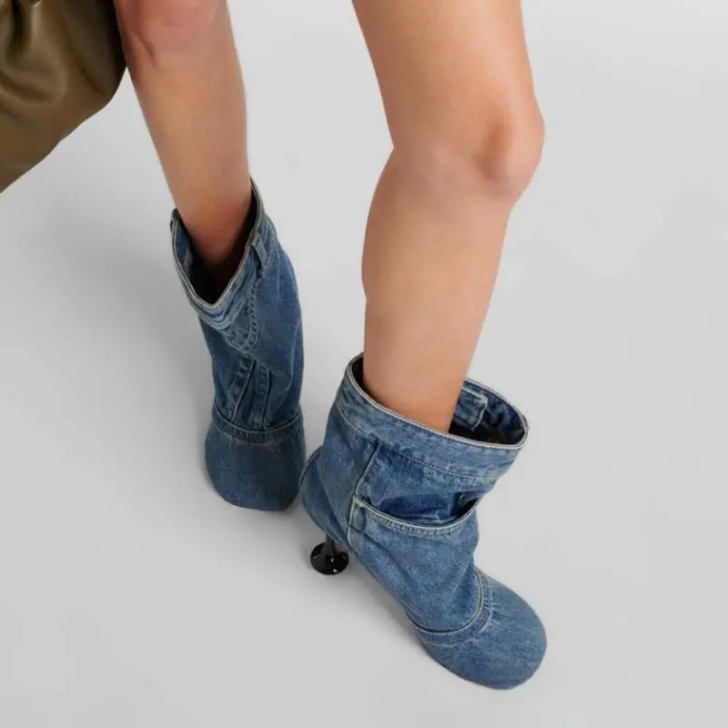 Fashionable Simple Ankle Boots-7