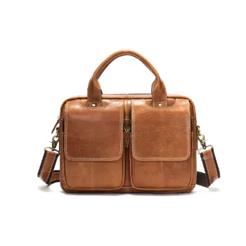 Vintage Leather Crossbody Bag