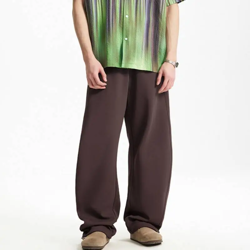 Street Fashionable Polyester Casual Pants-4