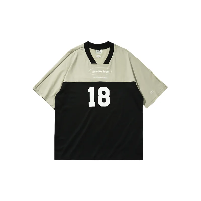 Retro Loose Cotton Blended Fabric T Shirt Unisex-2