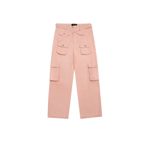 Solid Color Overalls High Street Niche Hiphop Wide Leg Straight Casual Trousers