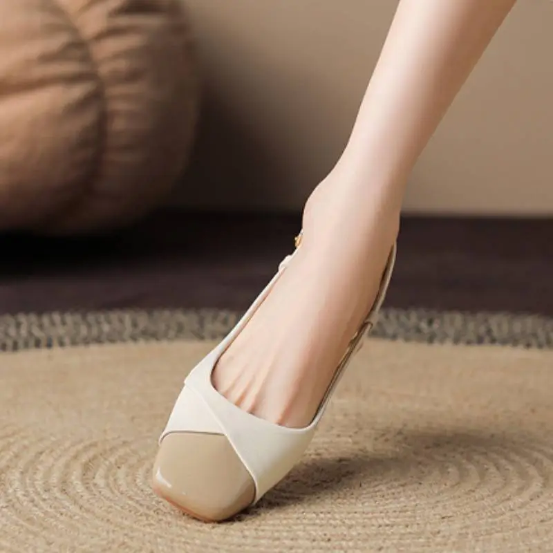 Fashionable Simple Mary Jane Shoes-5