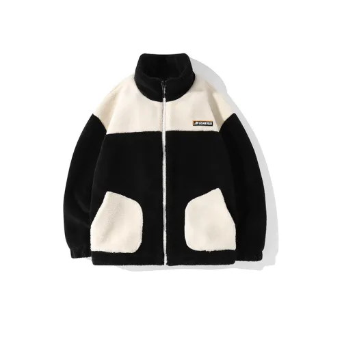 Cross-border Exclusive Thickened Trendy Handsome Youth Lamb Fleece Jacket