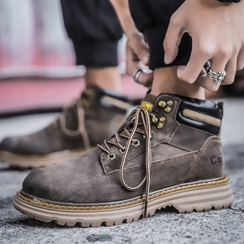 Retro Simple Outdoor Boots-6