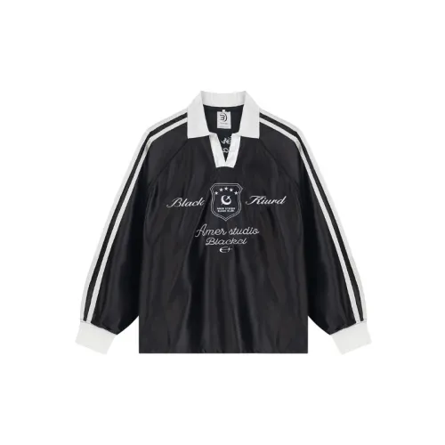 Retro Letter Loose Polo Shirt