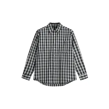 Casual Loose Yarn Dyed Fabric Shirt