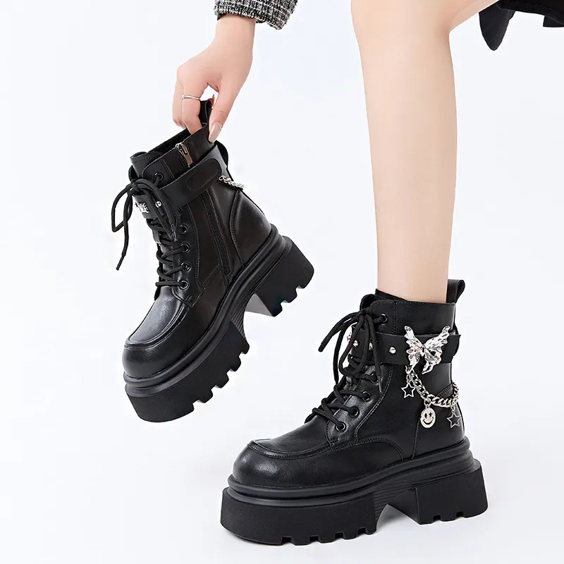 Fashionable Simple Ankle Boots-2