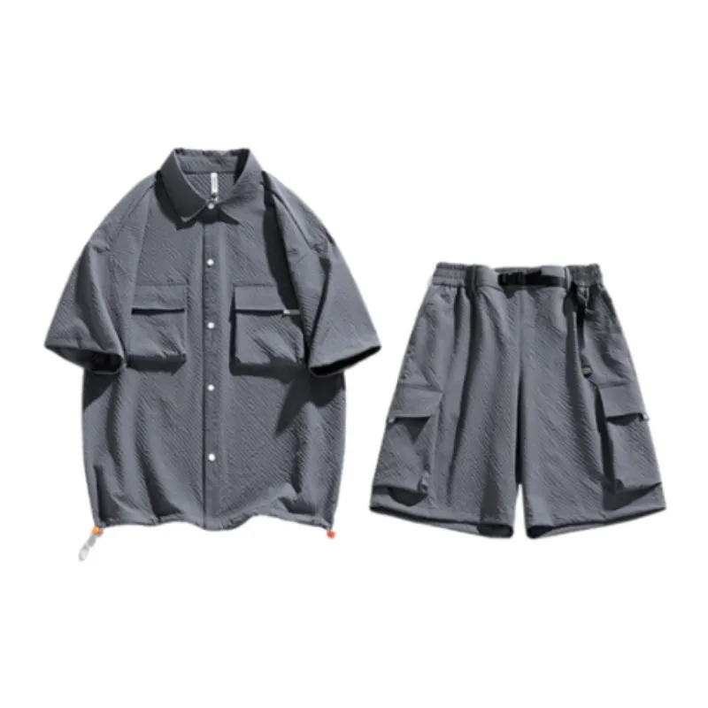 Quick Drying Shorts And T Shirt Set-2