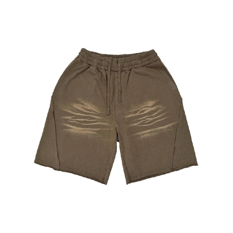 Casual Plain Casual Shorts Unisex-3