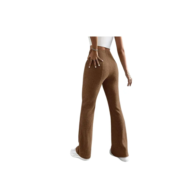 Fashionable Plain Casual Pants-2