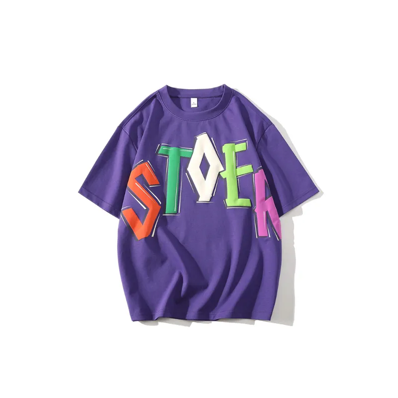 Printed Casual Ice Silk Thin T shirt