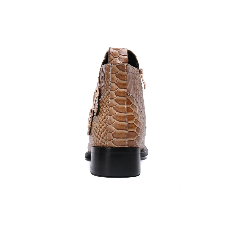 Fashionable Casual Ankle Boots-2