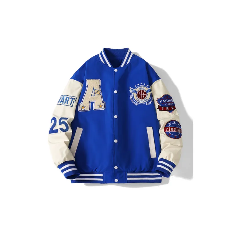 Tide Retro Embroidered Jacket-0