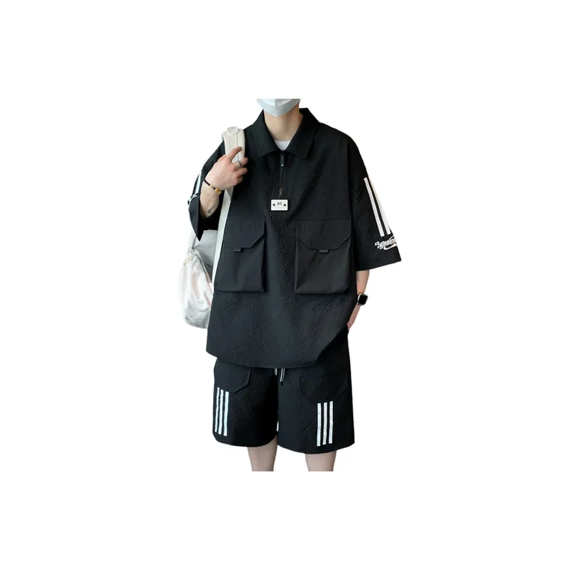 Pure Cotton Sports Suit-4