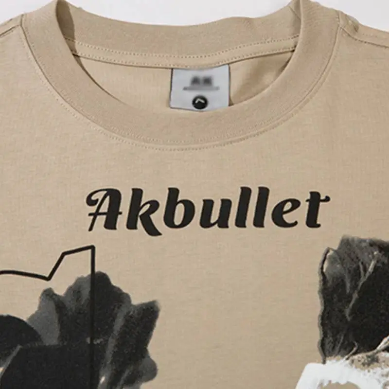 Fashionable Breathable 100% Cotton T Shirt-7