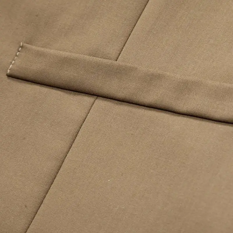 Basics Simple Cotton Blended Fabric Vest-5