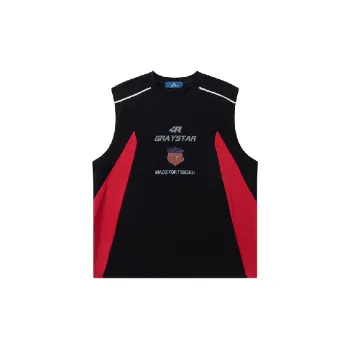Retro Loose 100% Cotton Vest Unisex