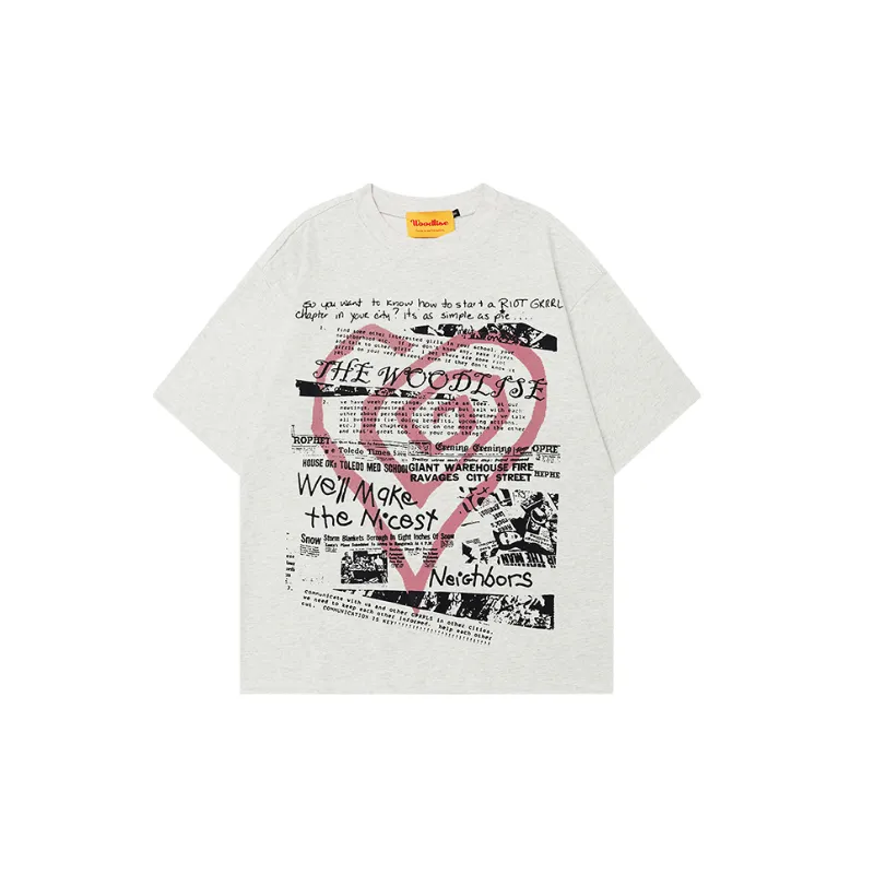 Retro Casual 100% Cotton T Shirt-0