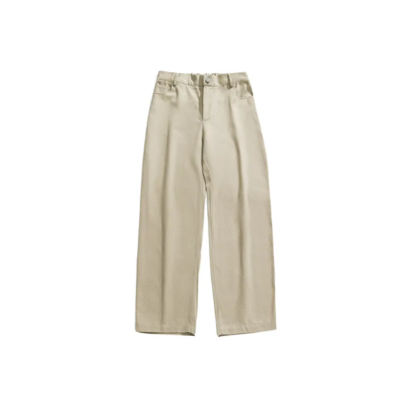 Retro Loose 100% Cotton Casual Pants-0