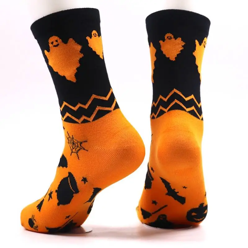 Fashionable Party Combed Cotton Mid Calf Sock-1