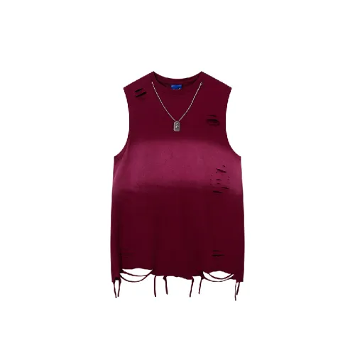 Simple Loose Washed Cotton Vest