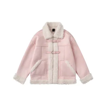 Loose Zipper Quilted Jacket