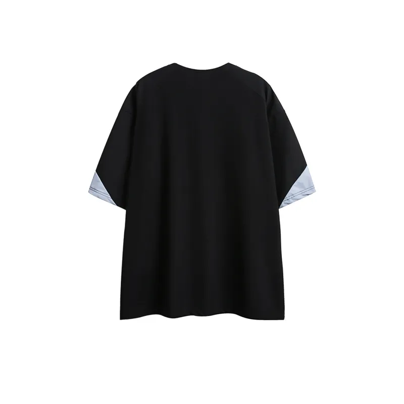 Three Color Striped T Shirt-1