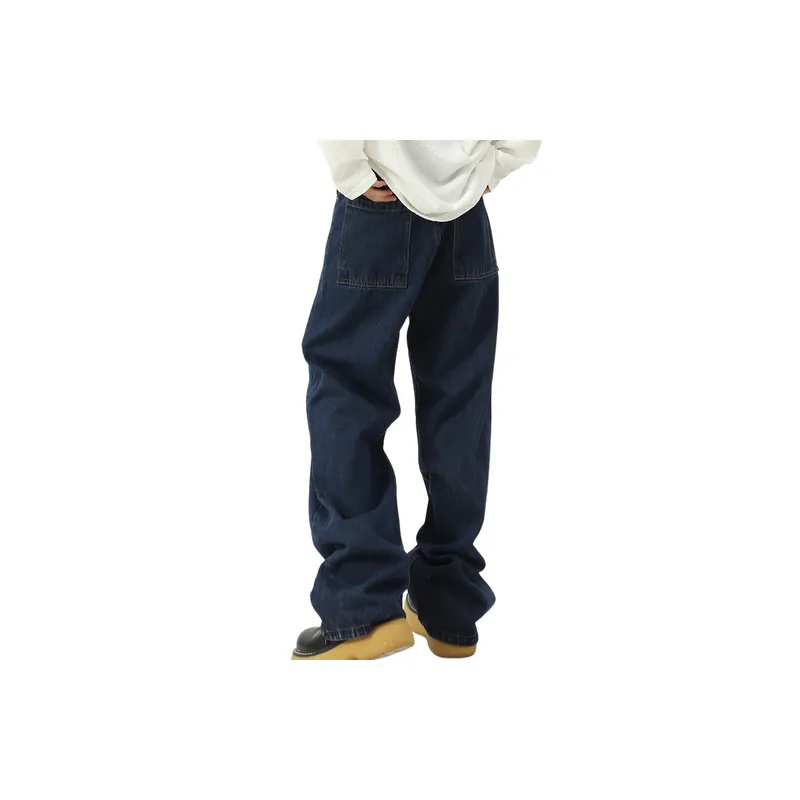 Casual Plain Jeans-3