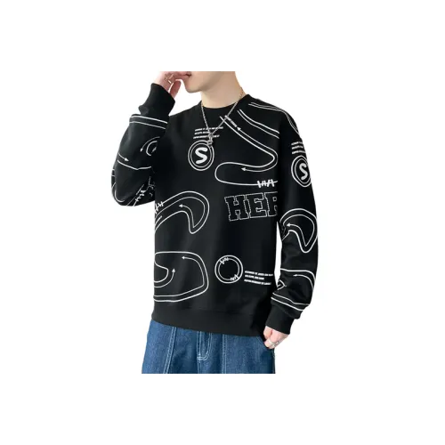 New Fashionable Pullover Design Crew Neck Loose Fit Hoodie