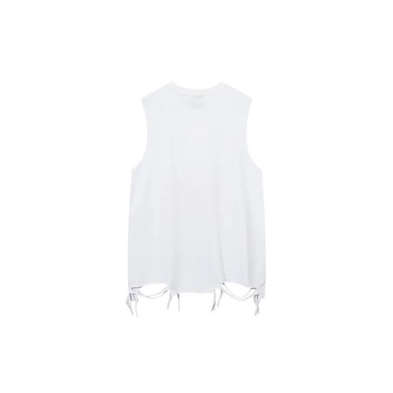 Casual Loose Cotton Vest-5