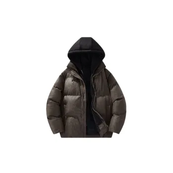 Casual Loose PU Quilted Jacket