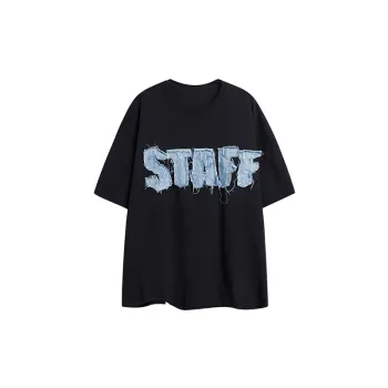 Basics Patchwork 100% Cotton T Shirt Women