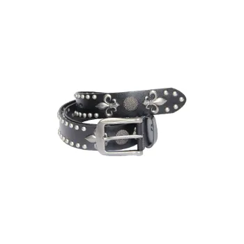 Street Punk Leather Belt
