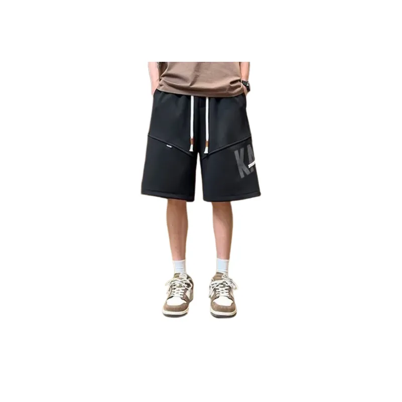 Pineapple Lattice Foam Printing Japanese Pants-0