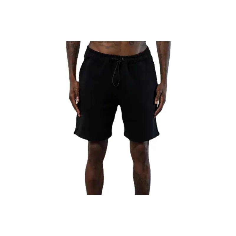 Basics Loose Polyester Casual Shorts Unisex-0