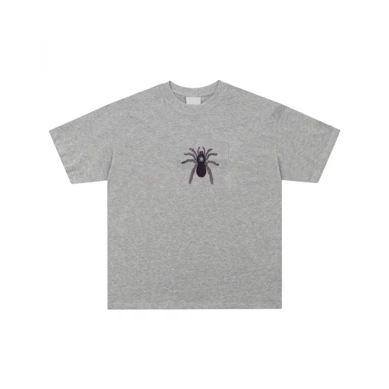 Cartoon Loose Combed Cotton T-Shirt-2