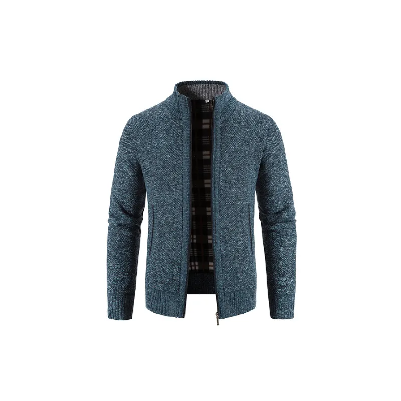 Casual Warm Cotton Blended Fabric Sweater-0