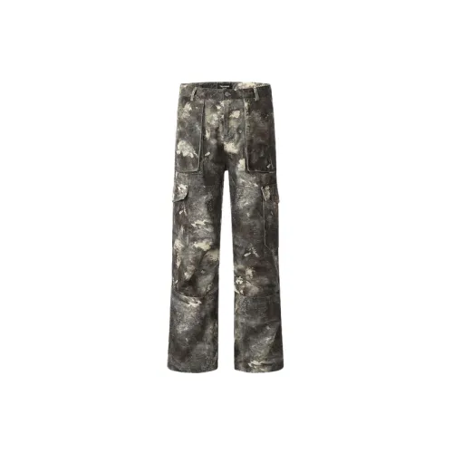 Loose Straight Leg Denim Casual Pants