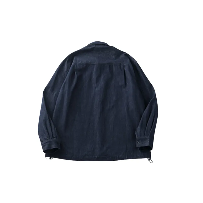 Casual Loose Denim Shirt-1