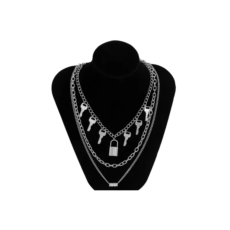 Versatile Pendant Clavicle Necklace Set-3