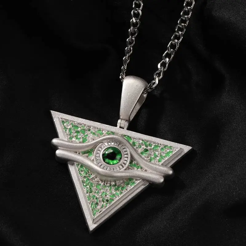Funky Geometric Necklace-3