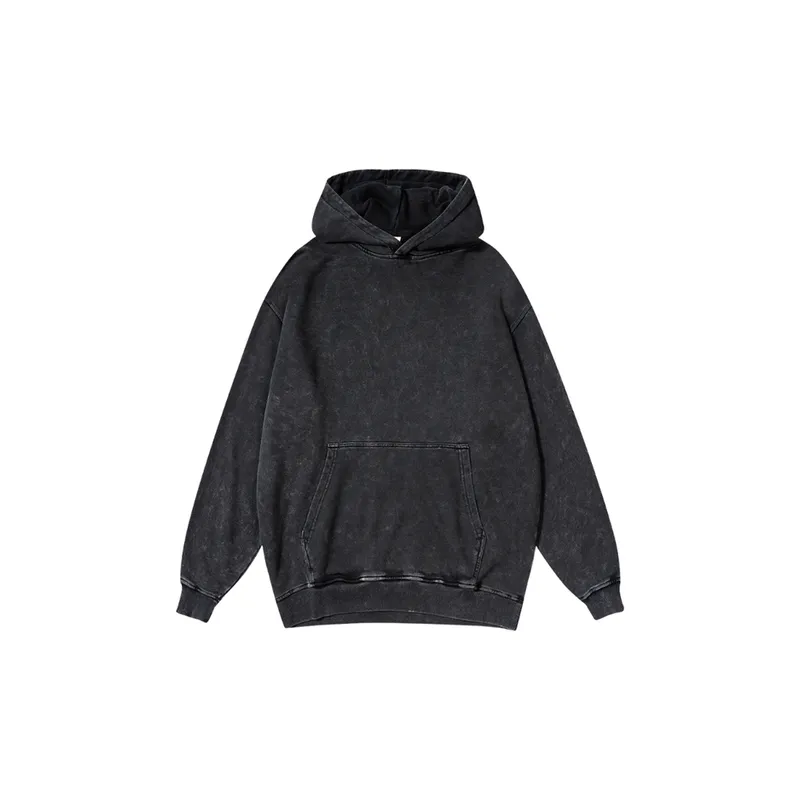 Retro Batik Wash Water Old Hoodie-0