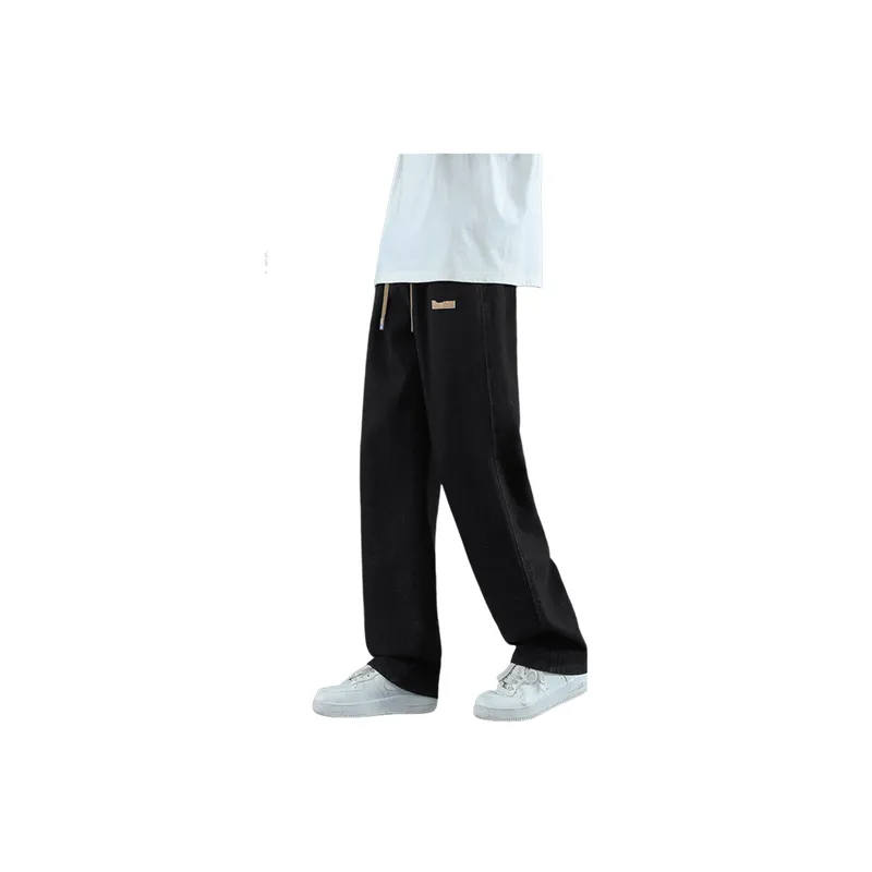 Fashion Loose Cotton Blended Fabric Cargo Pants-5